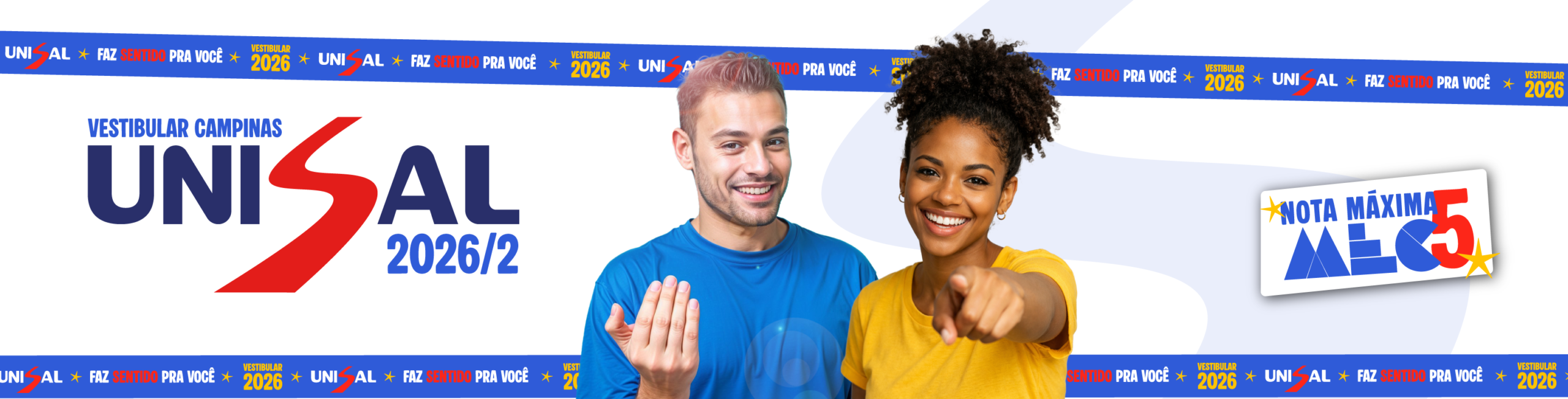 Vestibular de Inverno UNISAL 2026/2 - Processo Seletivo Online, ENEM e Transferência