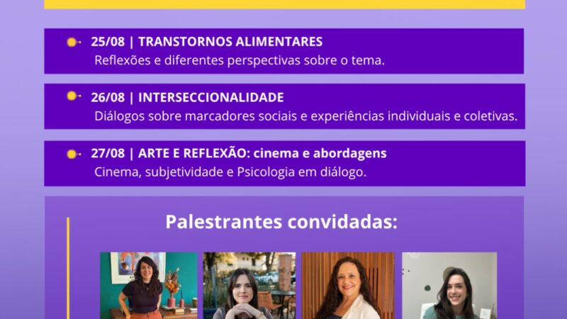 UNISAL Campinas promove 1ª Semana da Psicologia com programação sobre diferentes perspectivas da área
